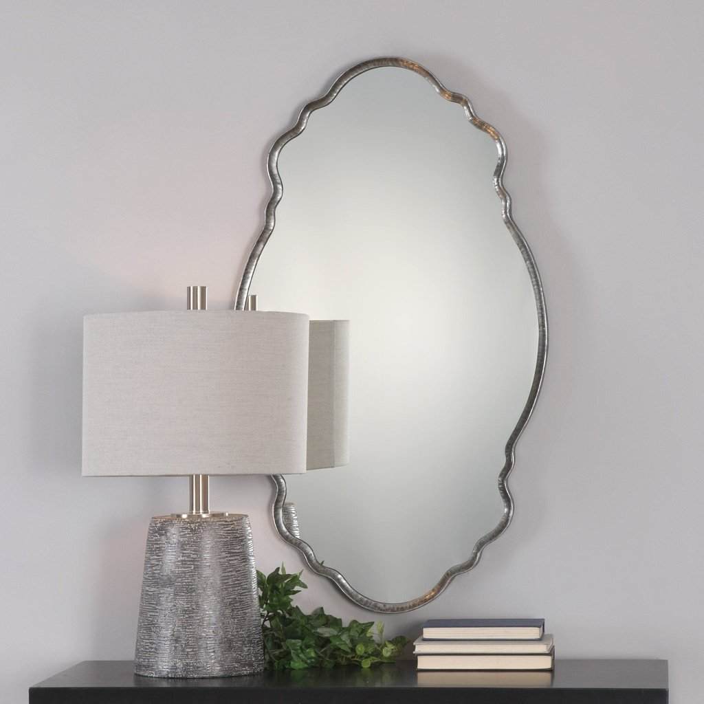 Samia Silver Mirror Uttermost