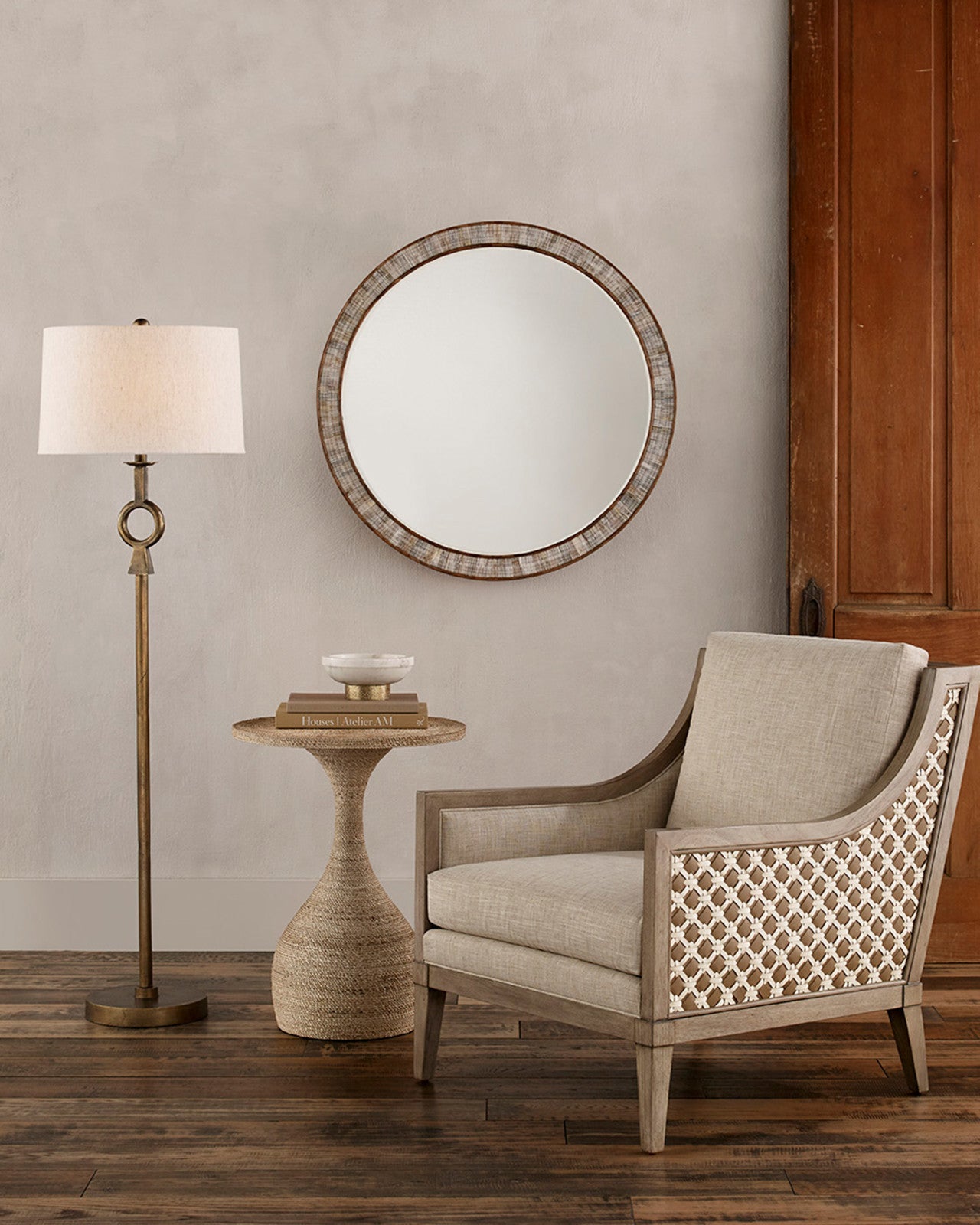 Hyson Round Mirror