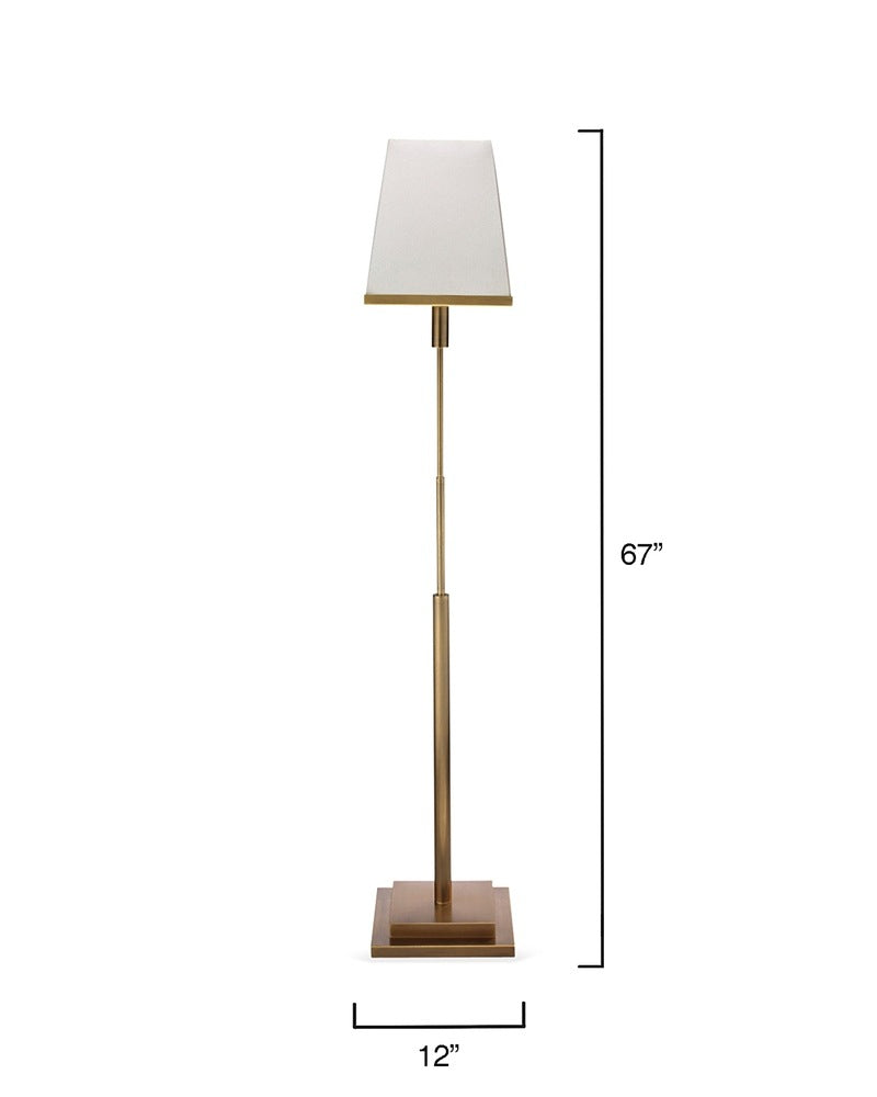 Jud Steel Floor Lamp Jamie Young Aura of Distinction