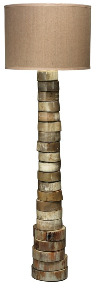 Faux Stacked Horn Floor Lamp Jamie Young Aura of Distinction