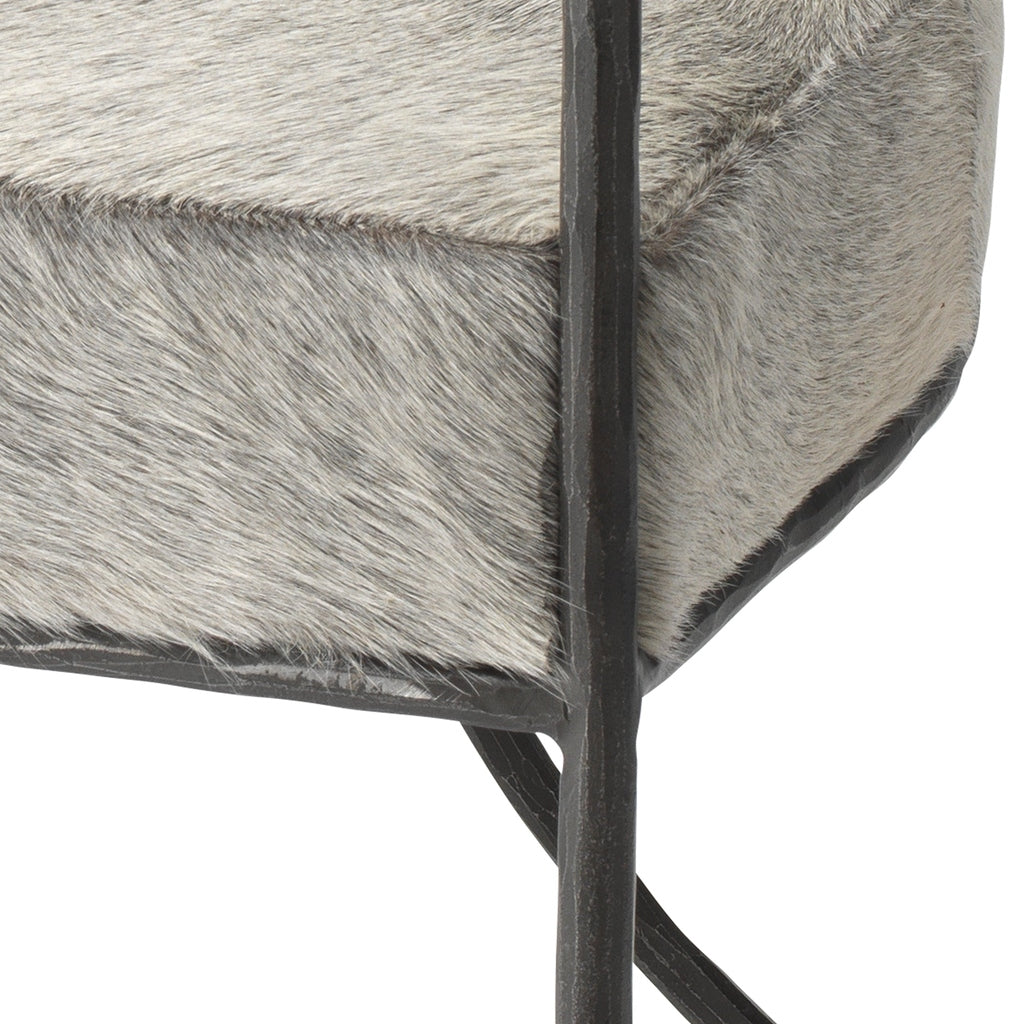 Kai Hide Chair Jamie Young Aura of Distinction