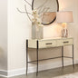 Nevado Leather Console Table Jamie Young Aura of Distinction