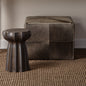 Oyster Ceramic Table, Charcoal Jamie Young Aura of Distinction