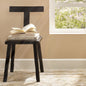 Parlor Chair in Black Mango Wood Jamie Young Aura of Distinction