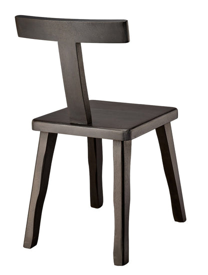 Parlor Chair in Black Mango Wood Jamie Young Aura of Distinction