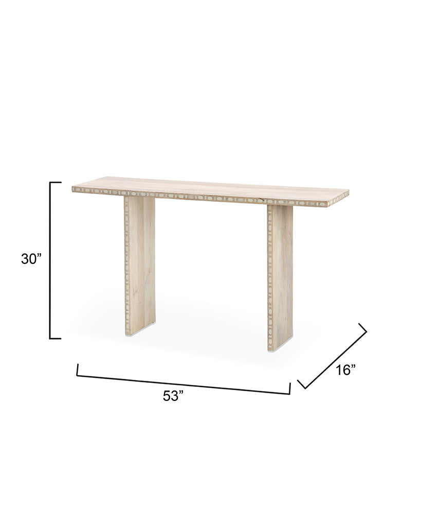 Measurement View. Deceptively simple, this contemporary accent table is distinguished by its clean l