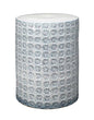 Front View. Add a splash of color and texture to your space with the Wildflower Side Table. Hand-mad