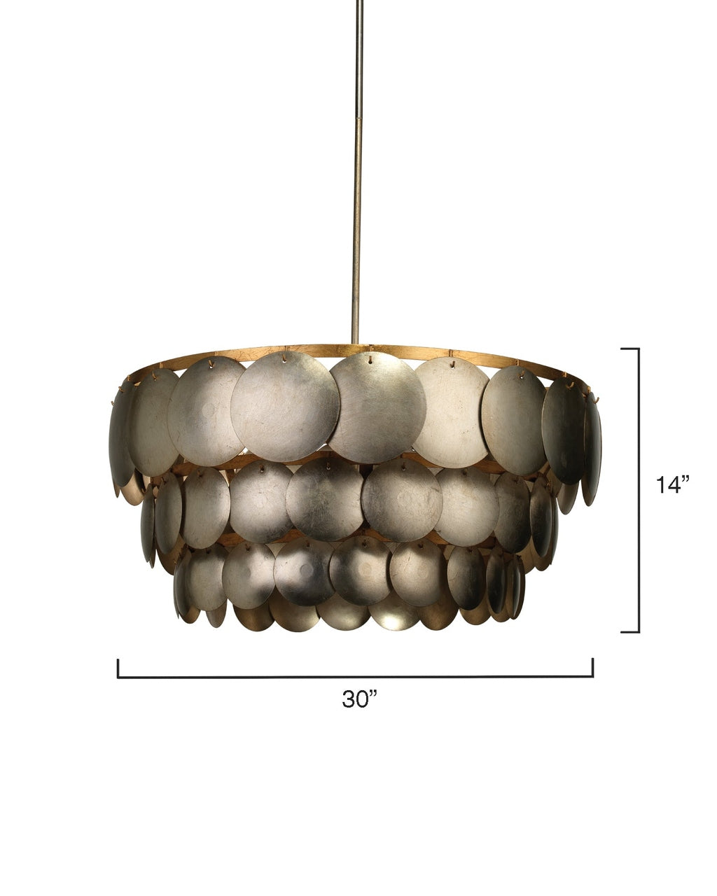 Calypso Three Tier Chandelier Jamie Young Aura of Distinction