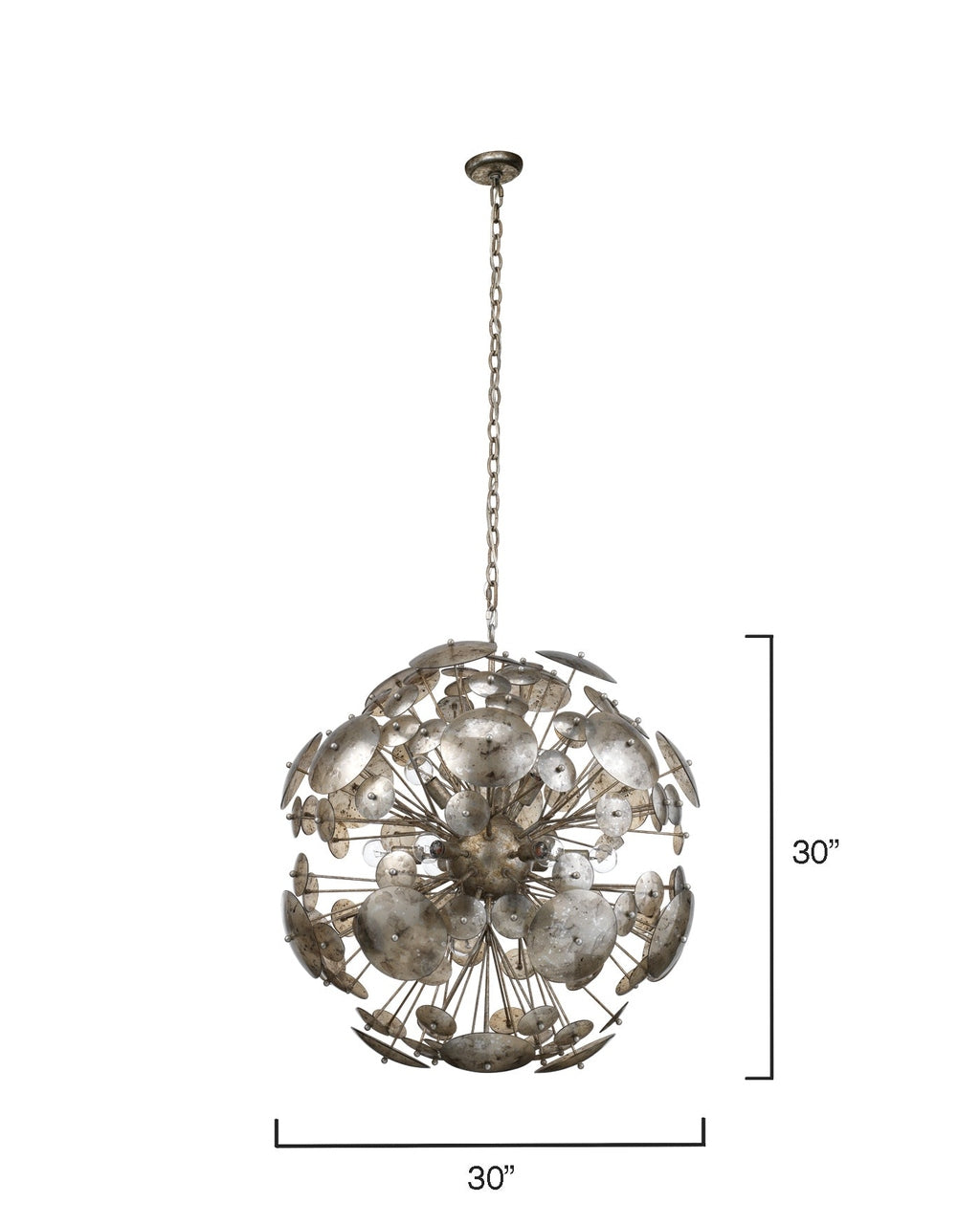 Constellation Round Chandelier Jamie Young Aura of Distinction