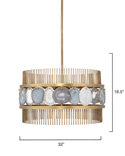 Upsala Chandelier **MUST SHIP COMMON CARRIER** Jamie Young Aura of Distinction