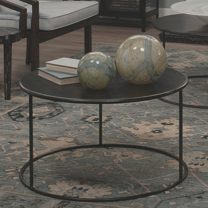 Decorative View. Style these decorative accent spheres on the bookshelf, entryway or as an accent in