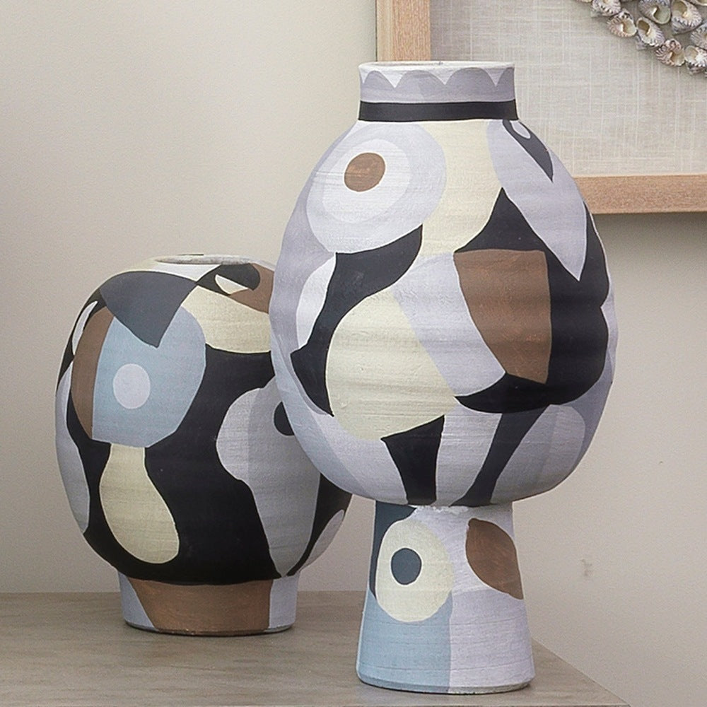 Pablo Ceramic Decorative Vase, Medium Jamie Young Aura of Distinction