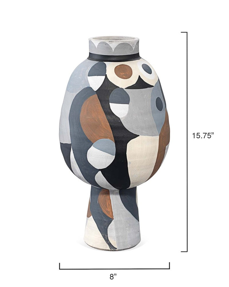 Pablo Ceramic Decorative Vase, Medium Jamie Young Aura of Distinction