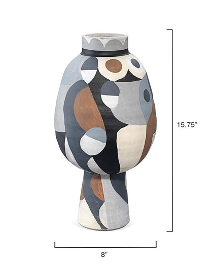 Pablo Ceramic Decorative Vase, Medium Jamie Young Aura of Distinction