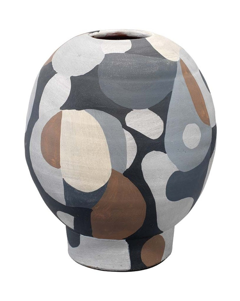 Pablo Ceramic Decorative Vase, Short Jamie Young Aura of Distinction