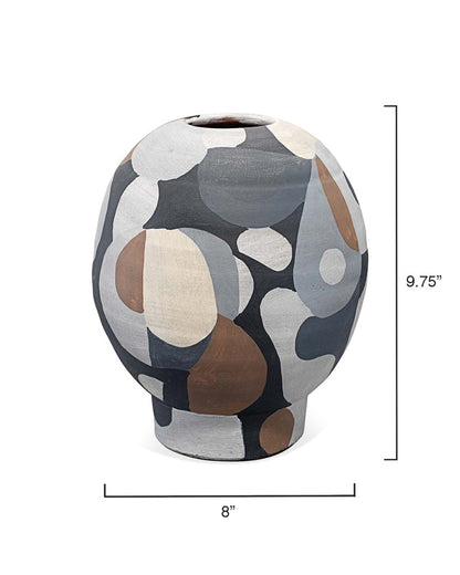 Pablo Ceramic Decorative Vase, Short Jamie Young Aura of Distinction