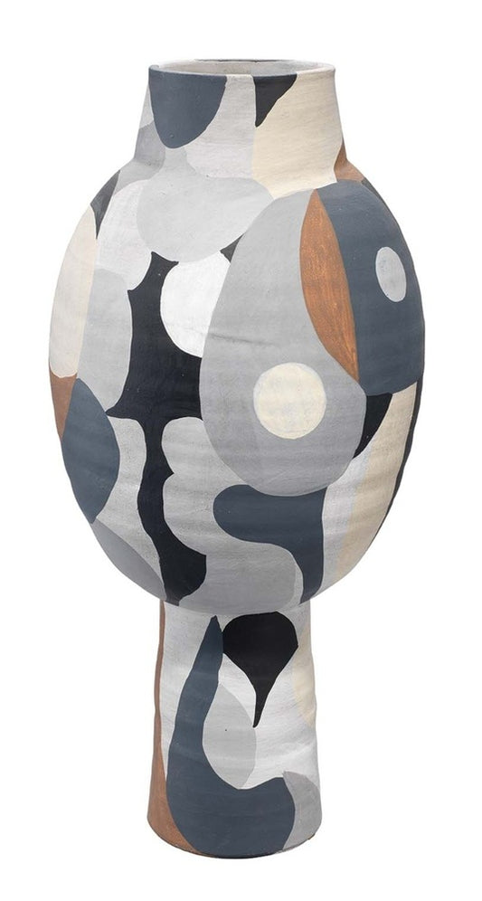 Pablo Ceramic Decorative Vase, Tall Jamie Young Aura of Distinction