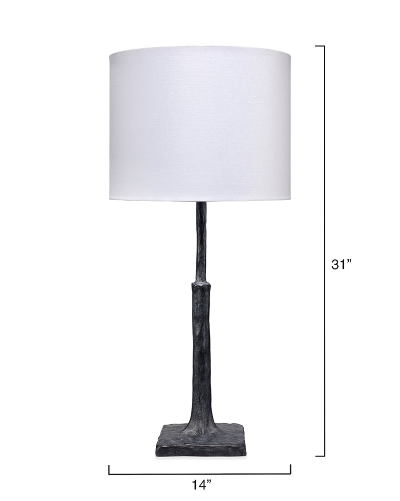 Measurement View. Add a sculptural feel and glow to any room with this table lamp. The simple, yet f