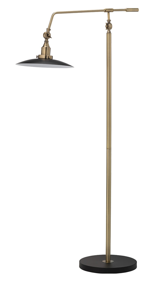 Front View. Introduce a mid-century modern mood to your home with this distinctive floor lamp. Craft