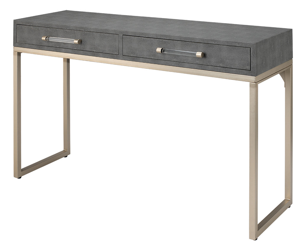 Front View. Add a designer-worthy touch to your space with this console table. Resting on an airy ch