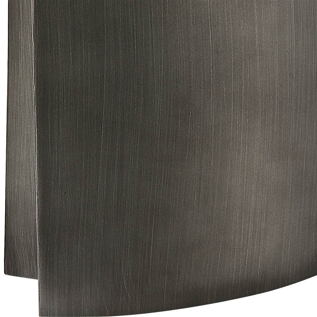 Close-Up View. The V-Grove Modern Table Lamp is features a contemporary sculptural design that showc