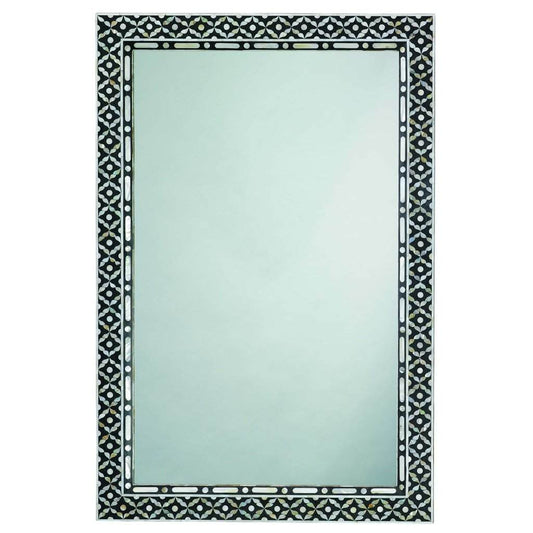 Evelyn Rectangle Mirror Mother Pearl Jamie Young