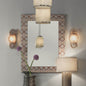 Kaleidoscope Rectangle Mirror on MDF Jamie Young Aura of Distinction