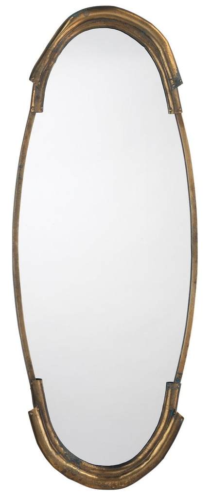 Margaux Mirror in Antique Brass Jamie Young Aura of Distinction