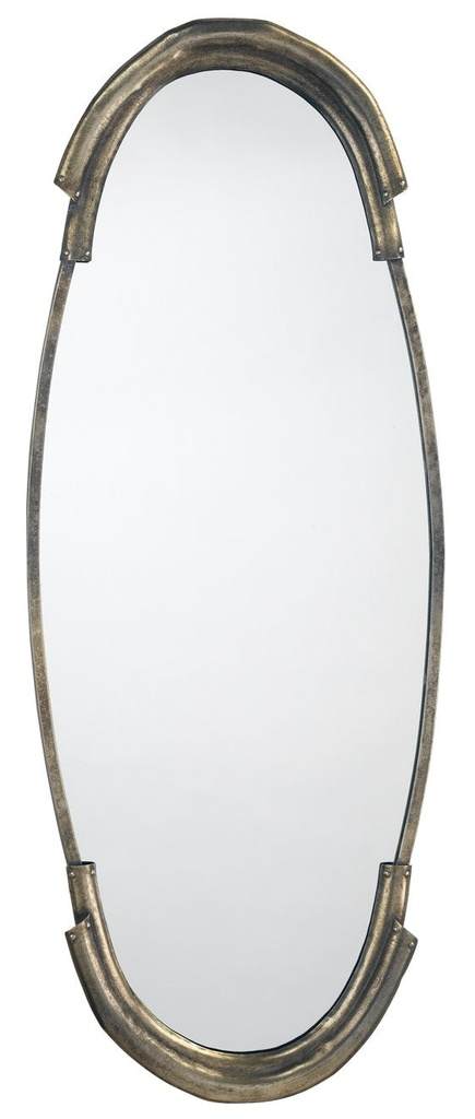 Margaux Mirror in Antique Silver Jamie Young Aura of Distinction