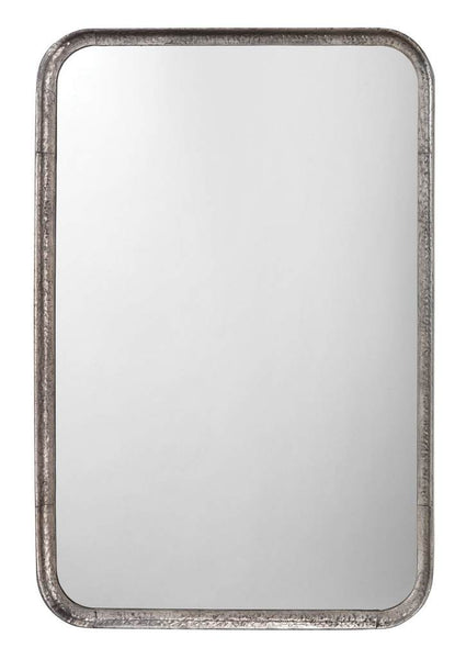 Principle Vanity Mirror Silver Leaf Metal Jamie Young