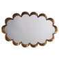 Scalloped Mirror in Antique Brass Jamie Young Aura of Distinction