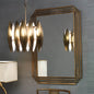 Serai Mirror in Antique Brass Jamie Young Aura of Distinction