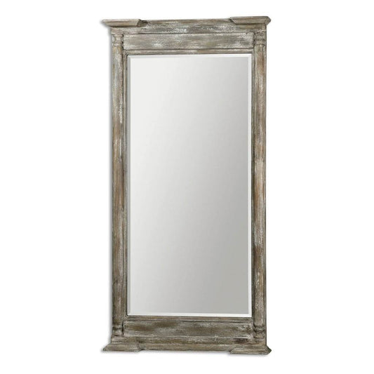 Valcellina Wooden Leaner Mirror Uttermost