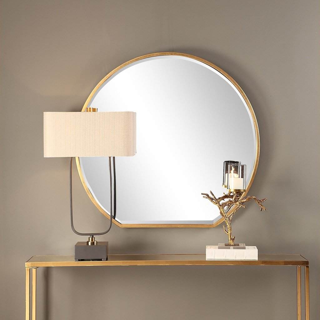 Cabell Gold Mirror Uttermost