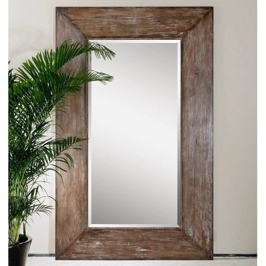 Langford Large Wood Mirror Uttermost