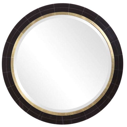 Nayla Tiled Round Mirror Uttermost