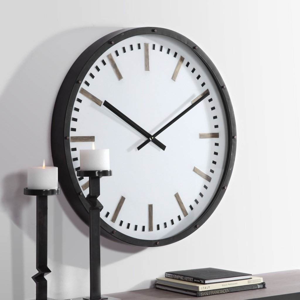 Fleming Large Wall Clock Uttermost