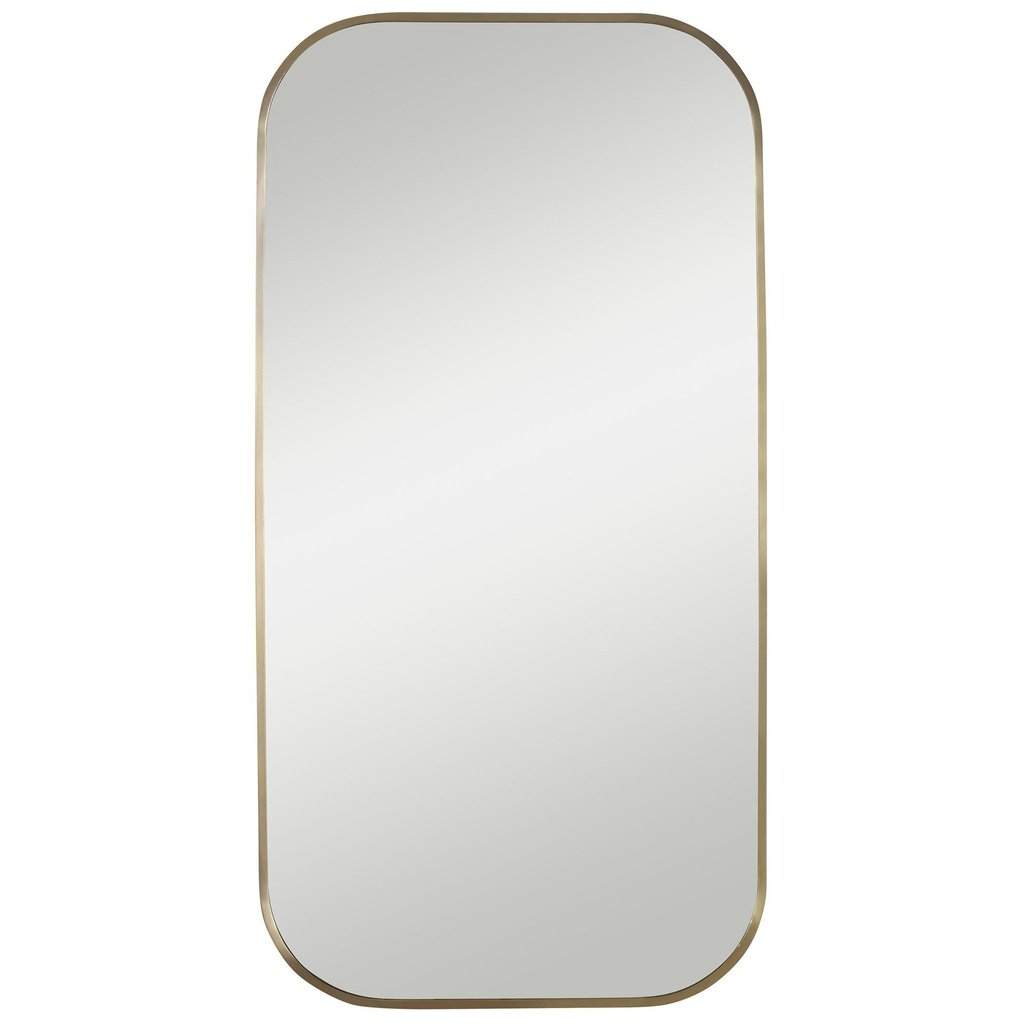 Taft Plated Brass Mirror Uttermost