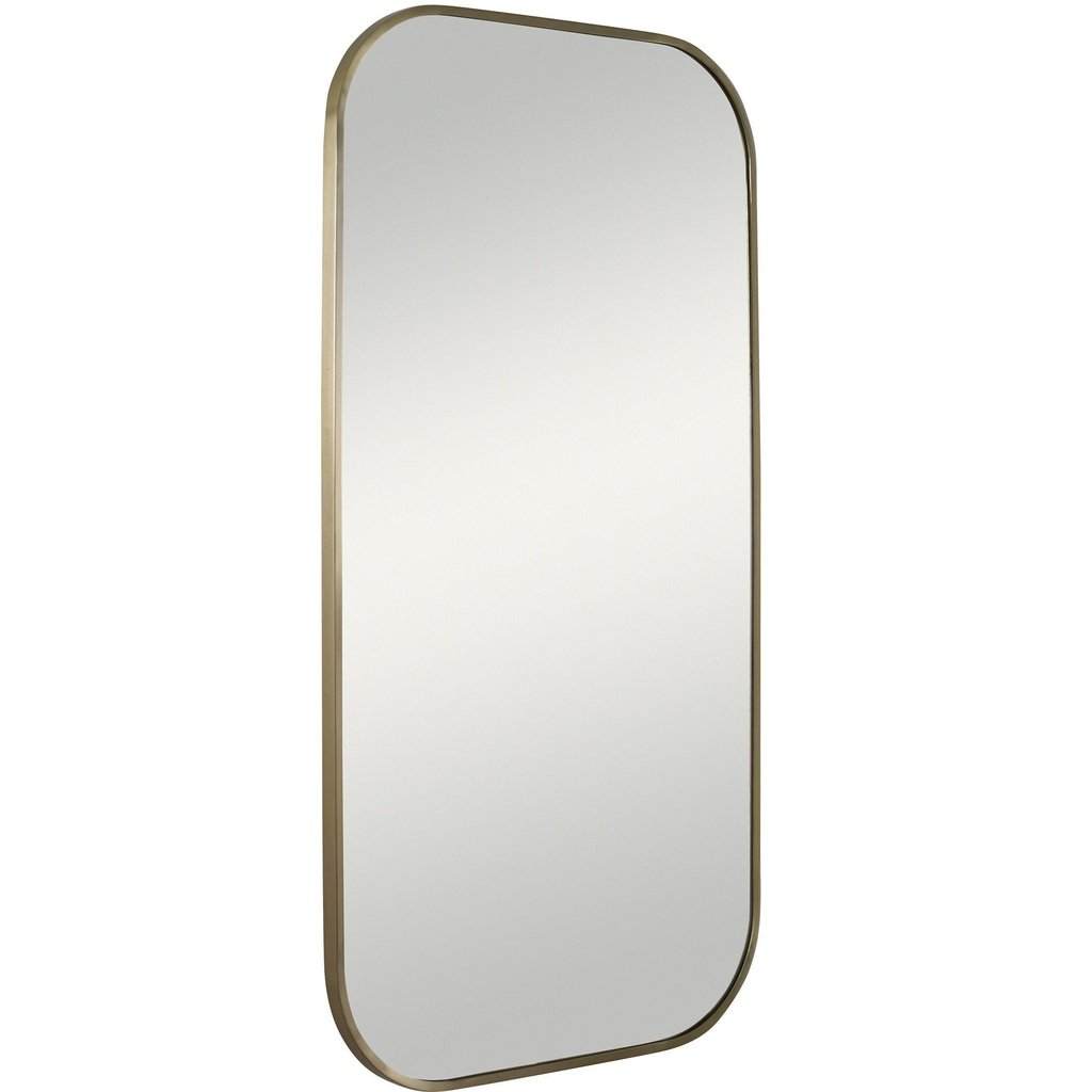 Taft Plated Brass Mirror Uttermost
