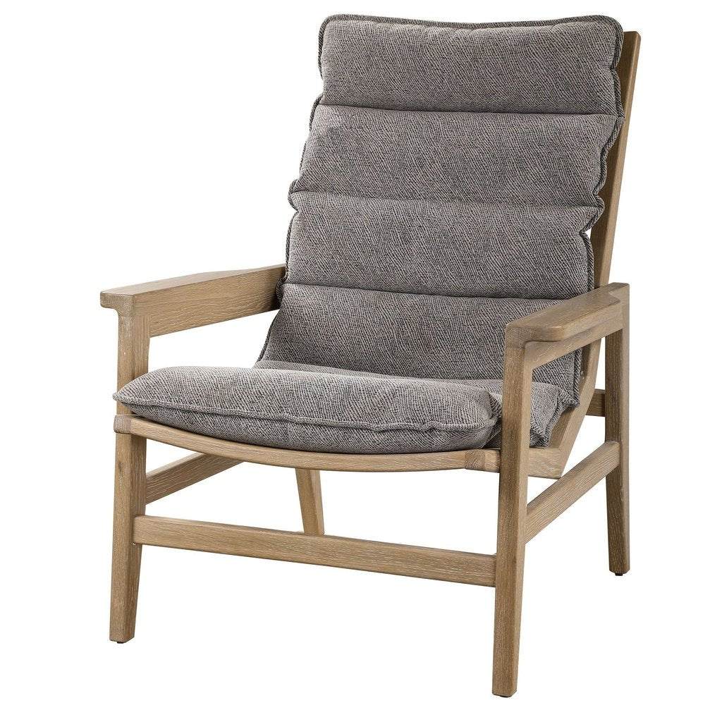 Isola Oak Accent Chair Uttermost