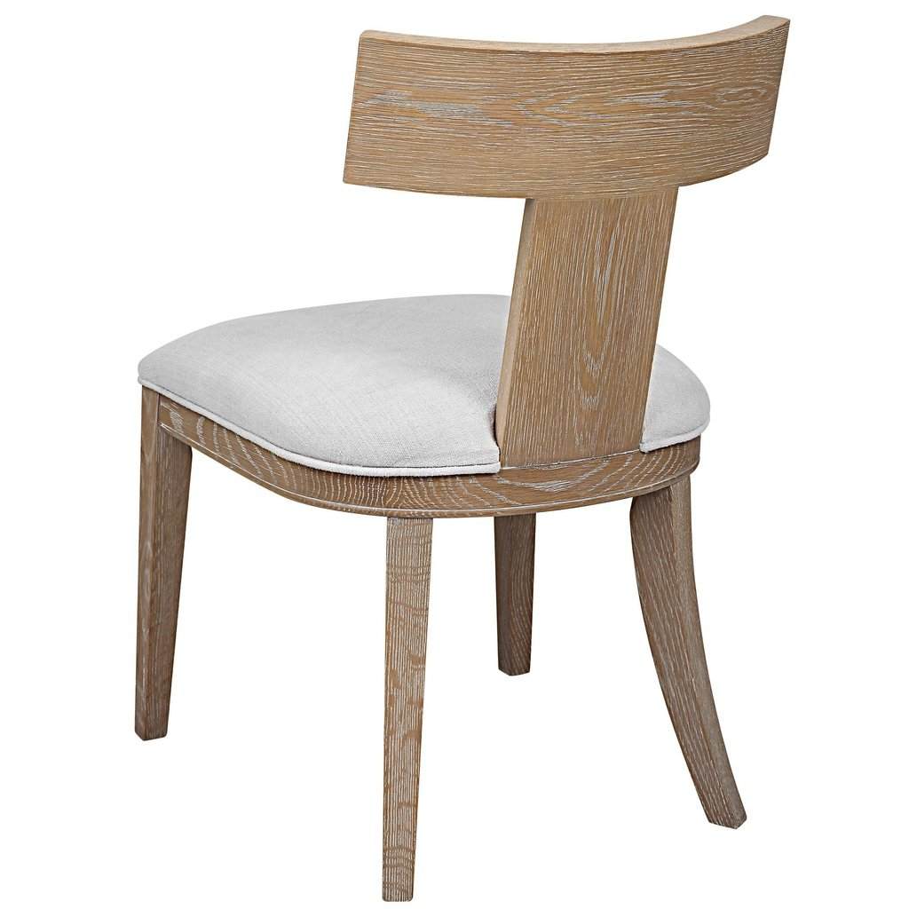 Idris Armless Chair Natural Uttermost