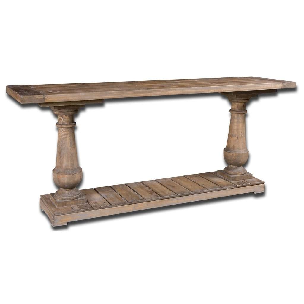 Stratford Rustic Console Uttermost