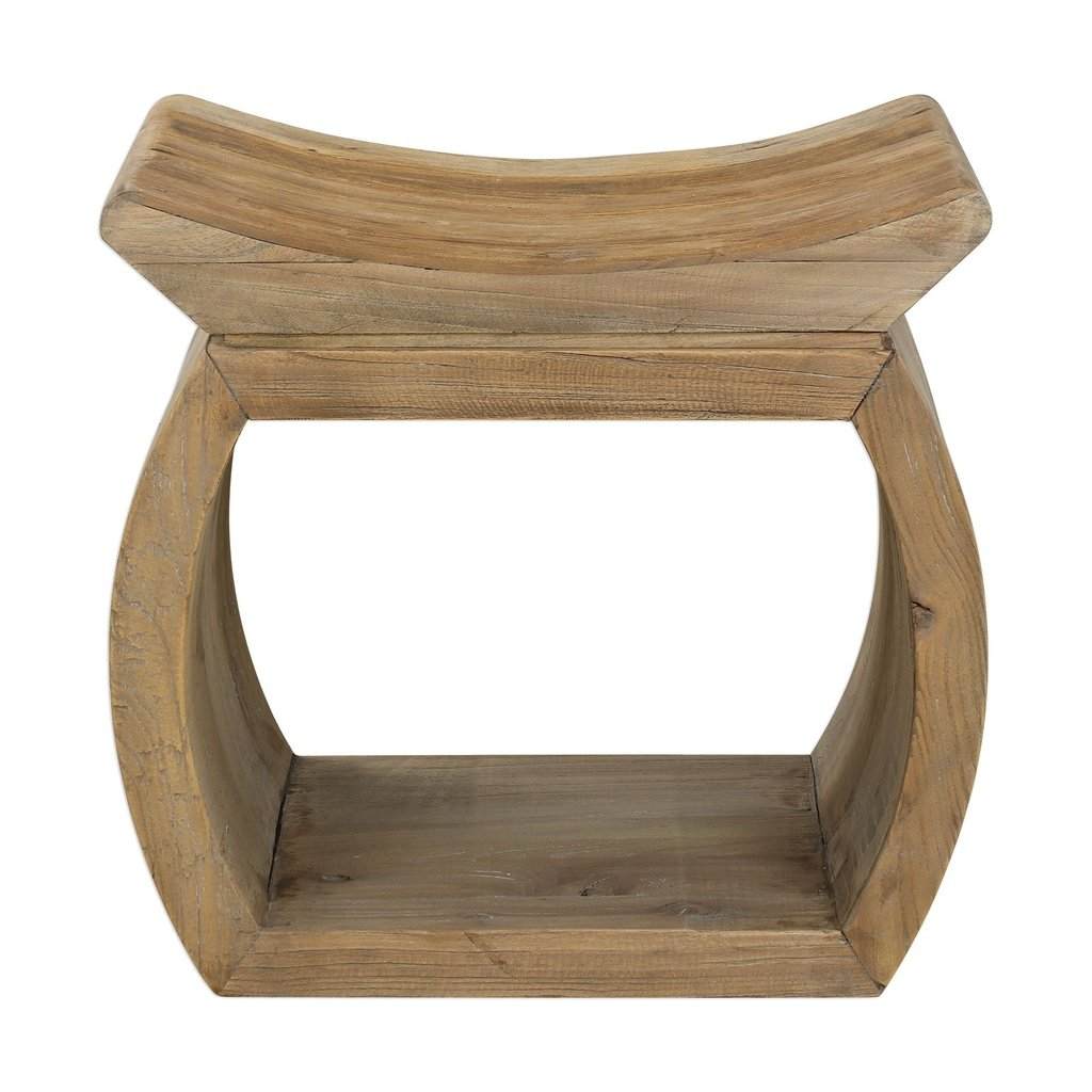 Connor Elm Accent Stool Uttermost