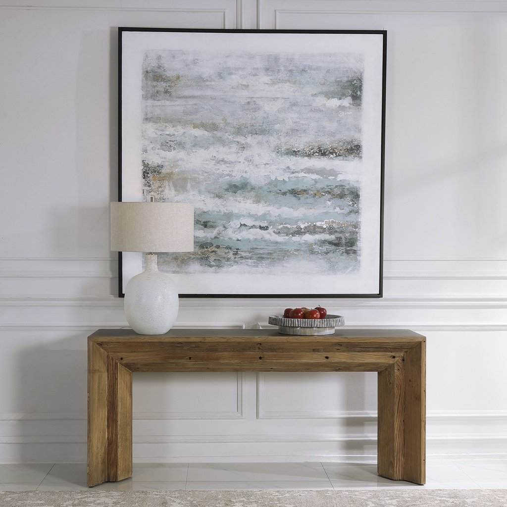 Vail Reclaimed Wood Console Table Uttermost