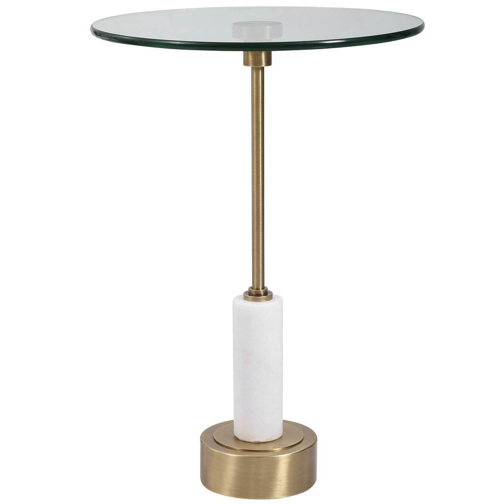 Portsmouth Round Accent Table Uttermost
