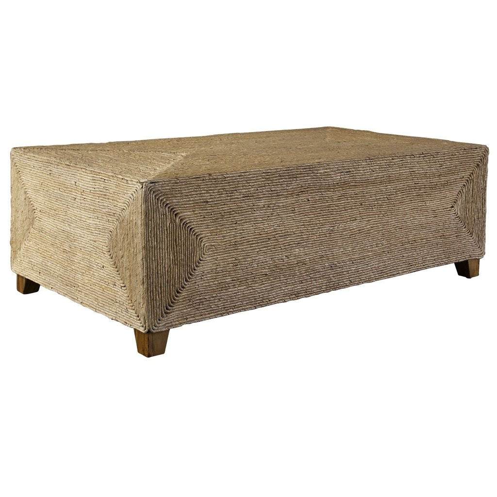 Rora Woven Coffee Table Uttermost