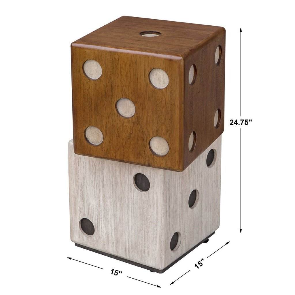 Roll Dice Accent Table Uttermost