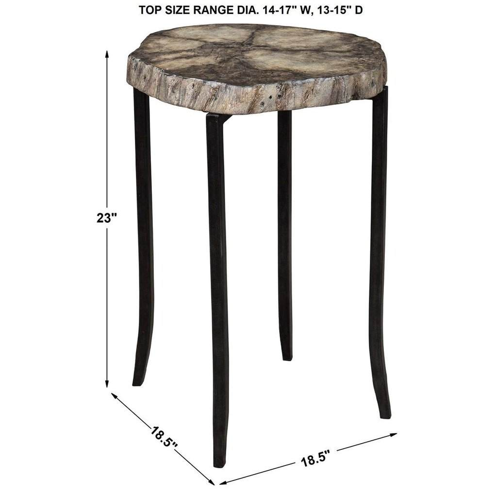 Stiles Rustic Accent Table Uttermost