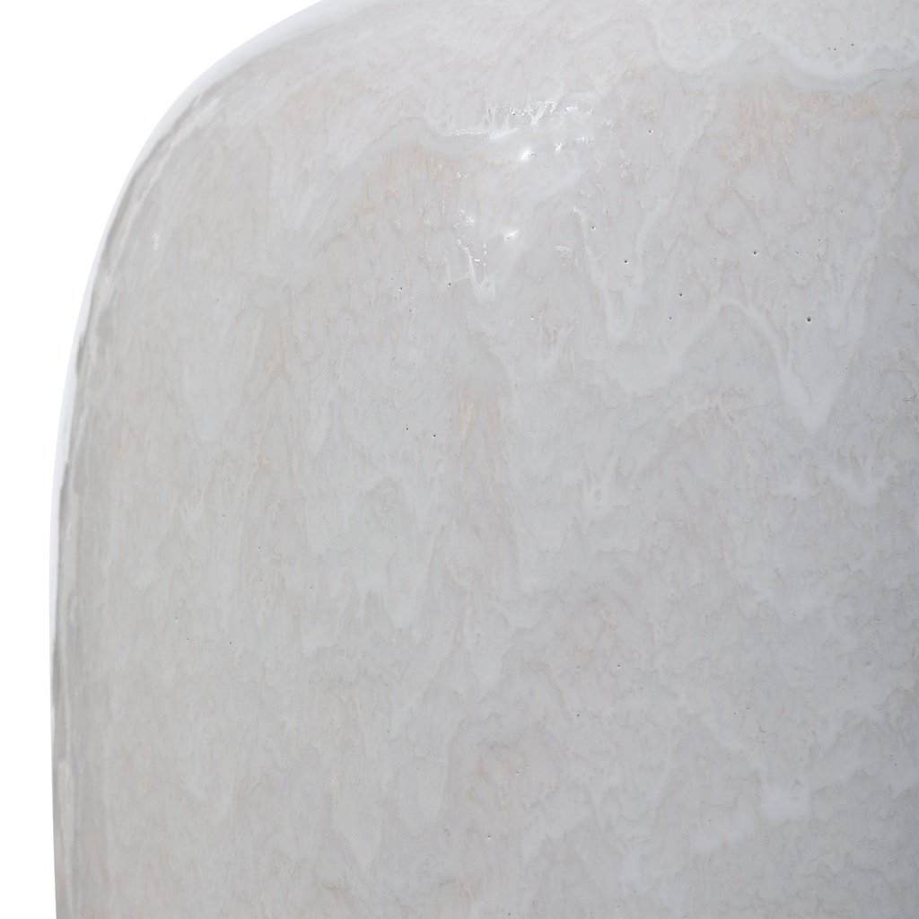 Winterscape White Glaze Table Lamp Uttermost