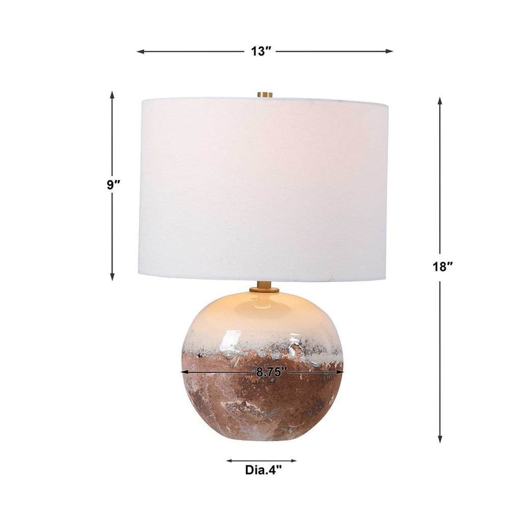 Durango Terracotta Accent Lamp Uttermost